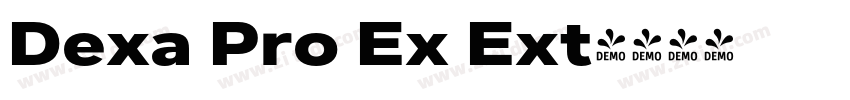 Dexa Pro Ex Ext字体转换